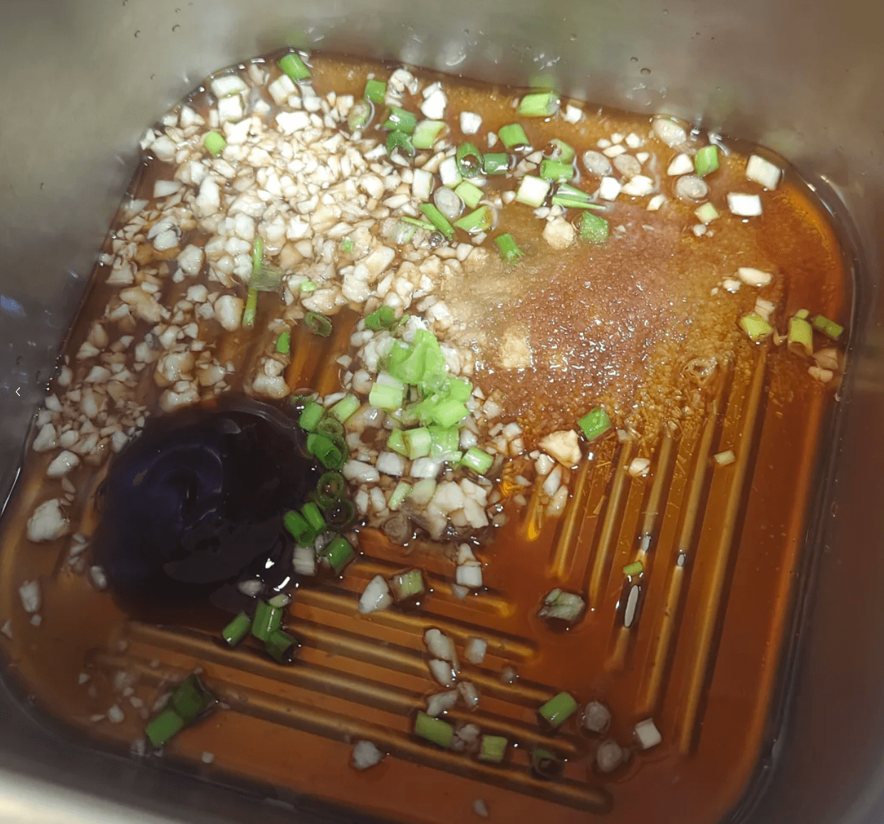 Ingredients for the sauce