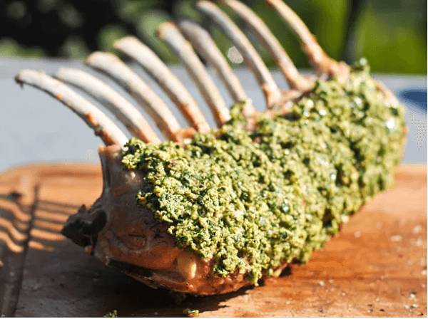 Herb-Encrusted Lamb Delight: A Culinary Journey
