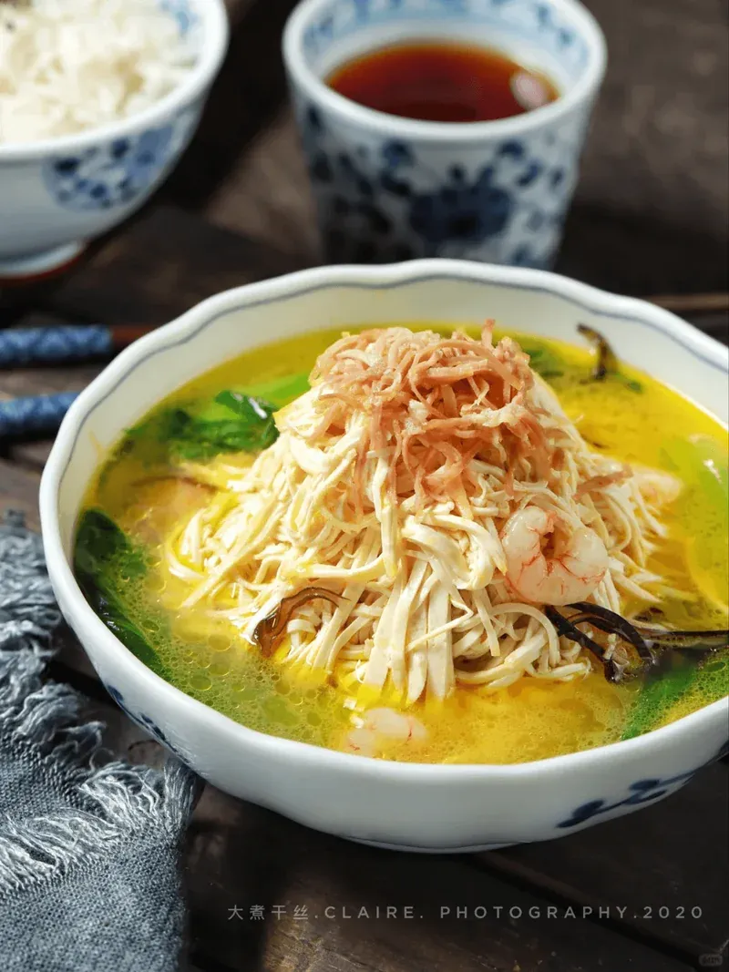 Imperial Tofu in Golden Broth: Mastering Huaiyang Culinary Precision