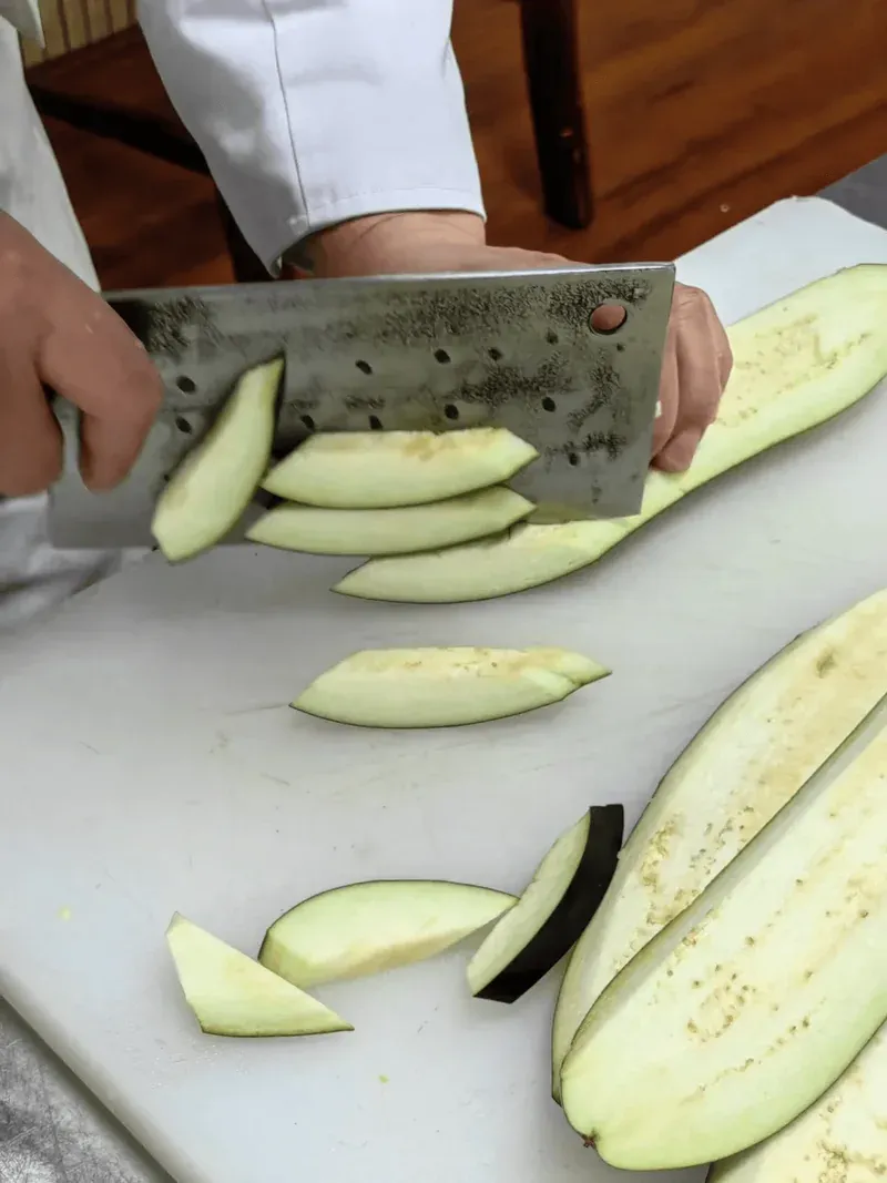 Eggplant Preparation