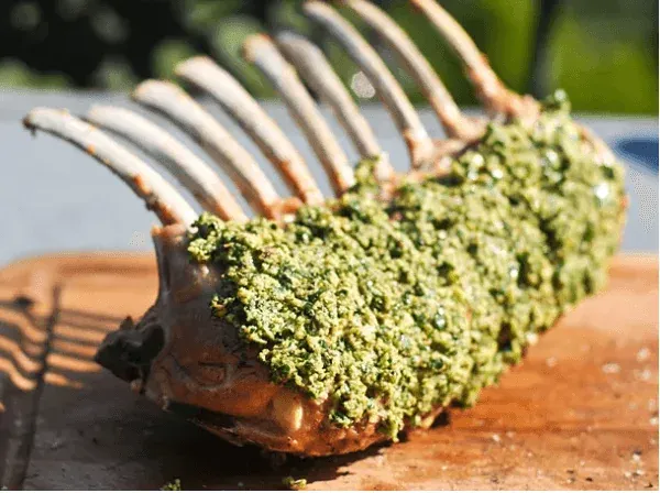 Herb-Encrusted Lamb Delight: A Culinary Journey