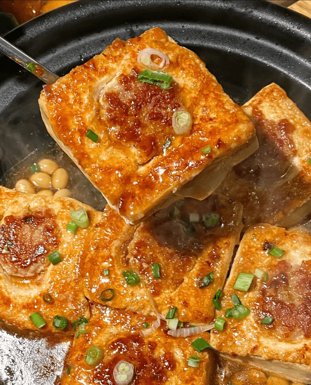 Finished dish with garnishing